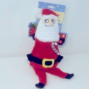 Santa Claus Christmas Squeaky Pet Dog Toy